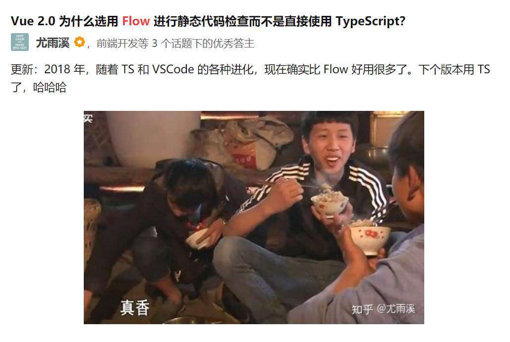 Vue2 核心成员战斗力：几天内把 Flow 重构为 TypeScript！